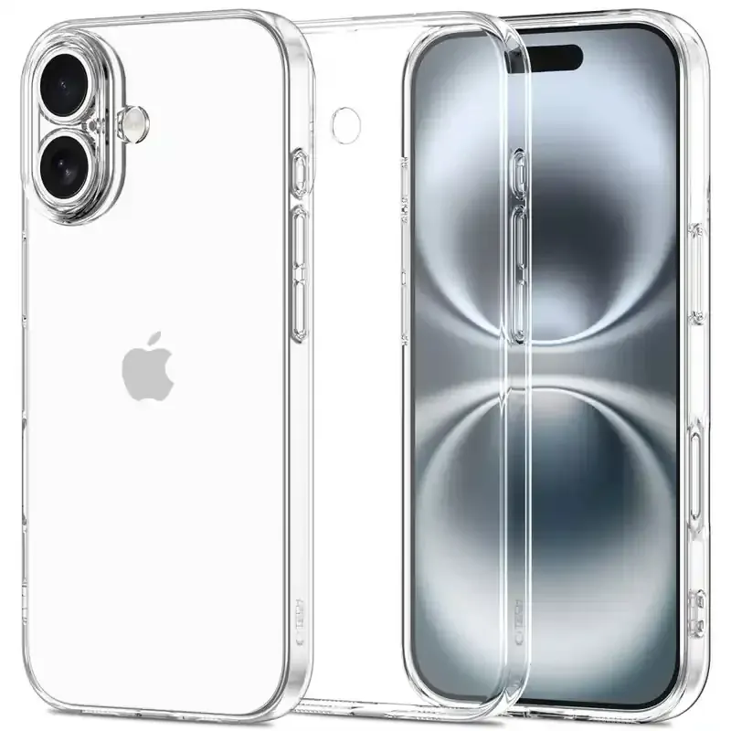 Cellect iPhone 17 vékony TPU szilikon hátlap,Átlátszó – termékfotó
