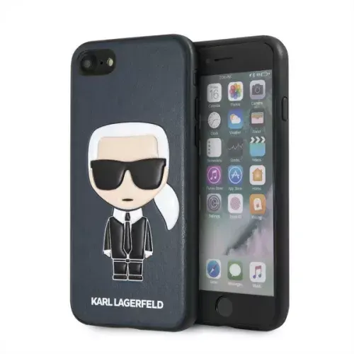 Karl Lagerfeld kemény tok iPhone 7/8 készülékhez, kék – termékfotó