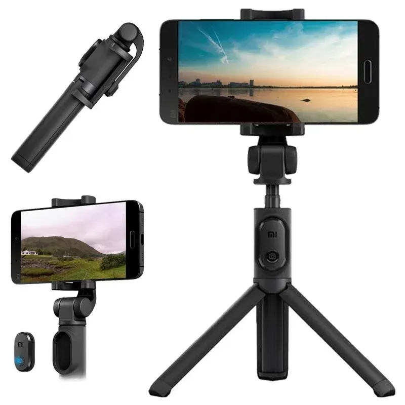 Xiaomi Mi Selfie Tripod BT szelfibot/állvány Fekete – termékfotó