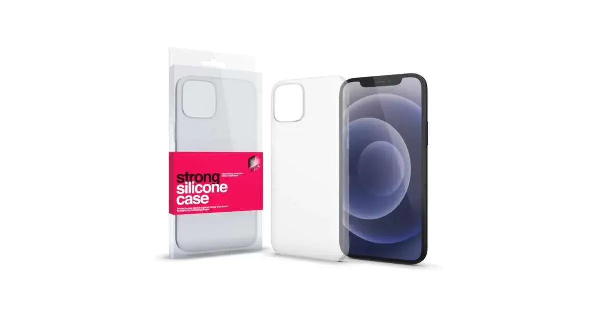 XPRO iPhone 13 Pro Max átlátszó szilikon tok – gyártói illusztráció, a kivágások modellenként eltérnek